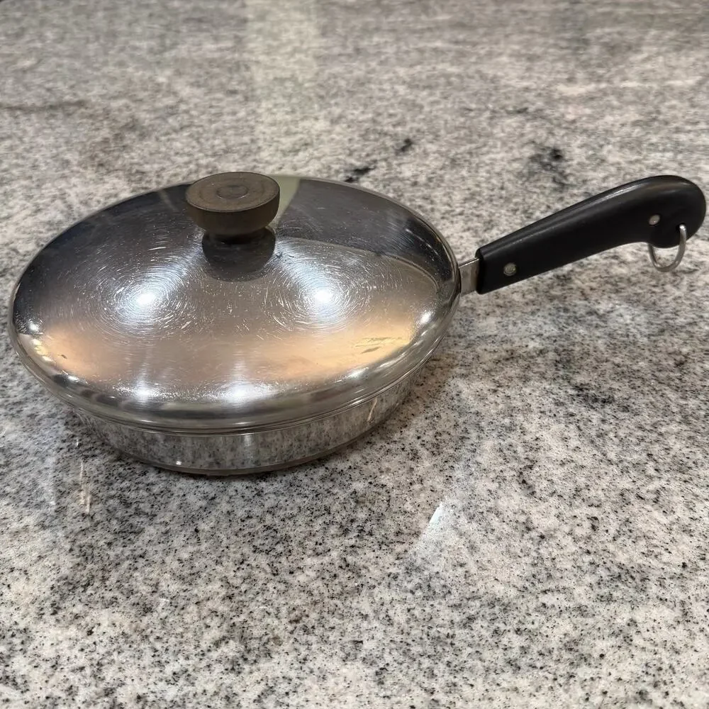 Vintage Revere Ware ( 4 ) Egg Poacher 8